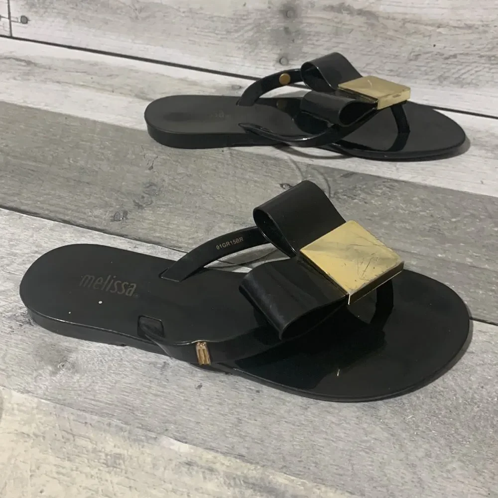 Melissa‎ Flip Flops Girls US Sz 1